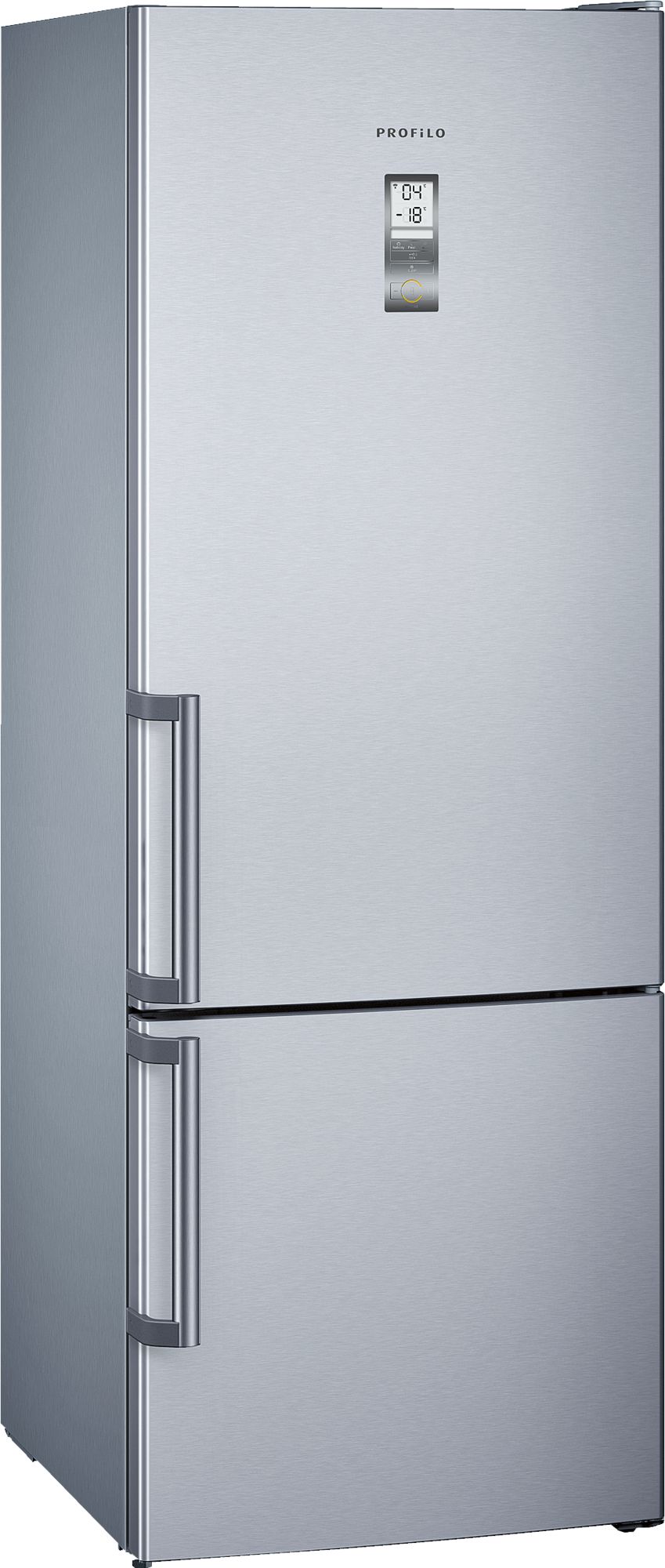 Alttan Donduruculu Buzdolabı 193 x 70 cm Kolay temizlenebilir Inox BD3056I3AN